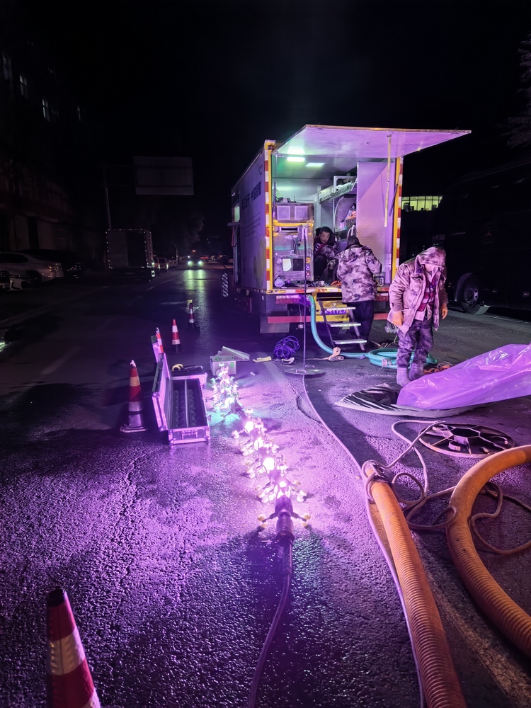 岭口镇管道非开挖修复