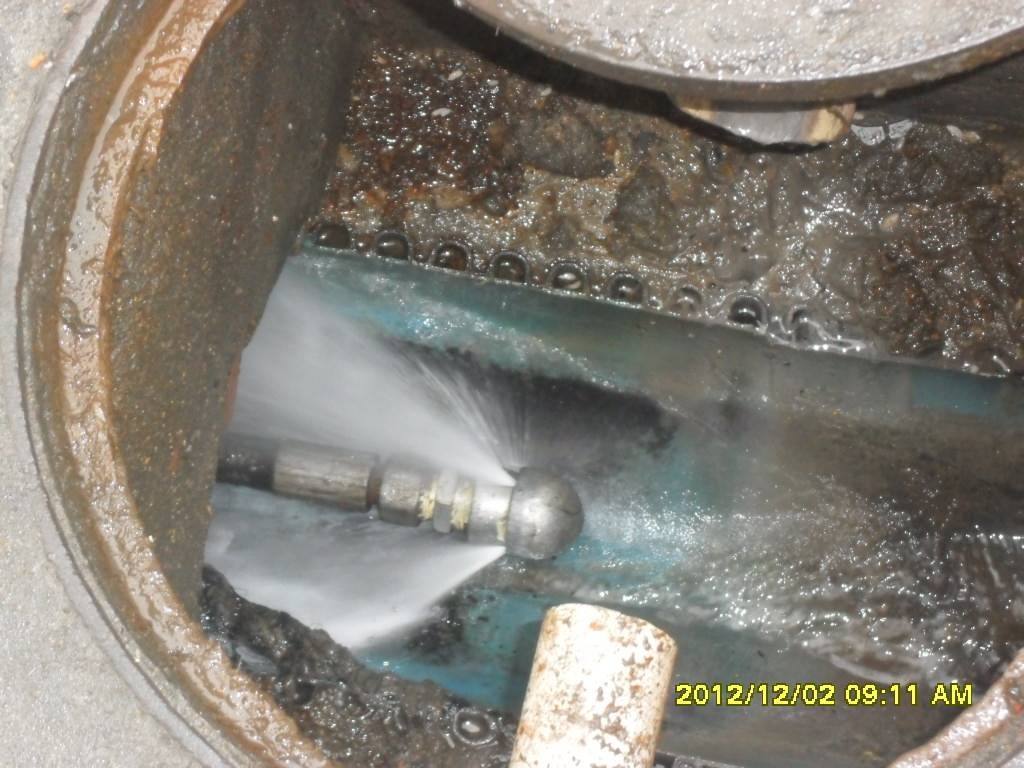 岭口镇污水管道高压清洗